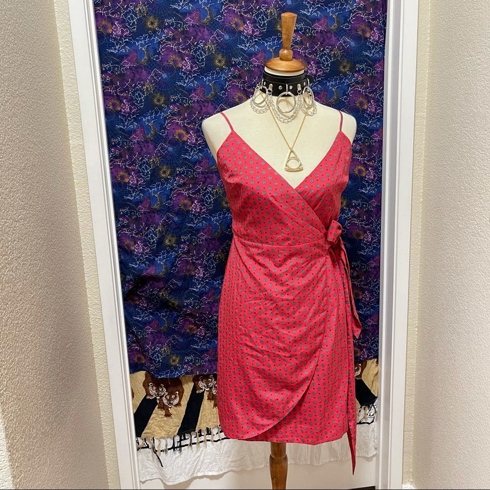 🌈 Lovely v neck sexy picnic dress - Picture 3 of 11